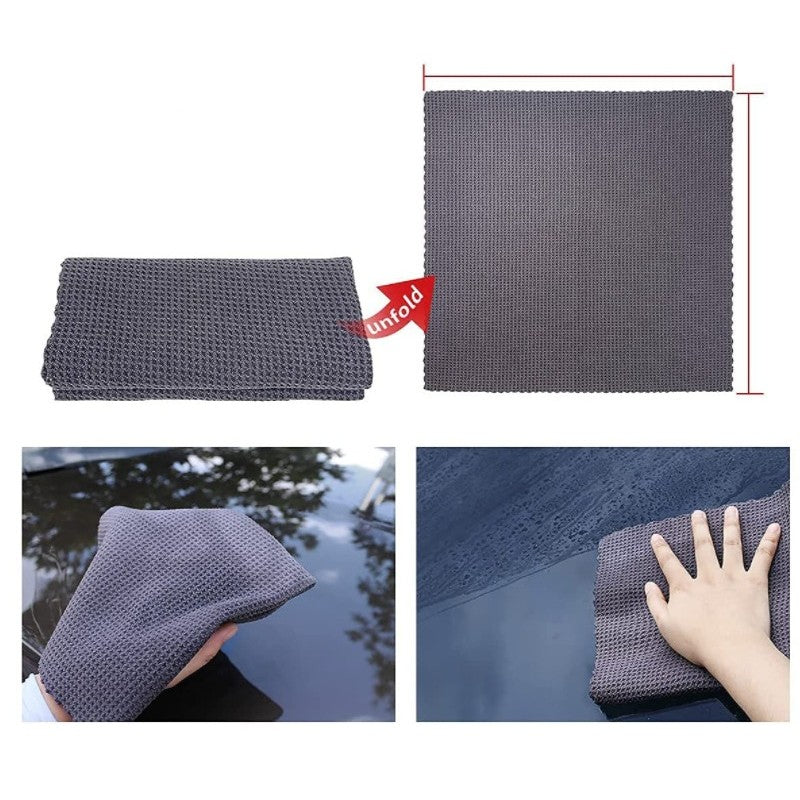Set 12 Accesorii pentru Curatare Auto, Interior si Exterior, Curatare Jante, Cauciucuri, Gri