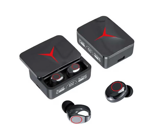 Casti Wireless M90 PRO TWS, Bluetooth 5.3, Display LED, Anulare Zgomot, Waterproof IPX-4, pentru IOS & Android