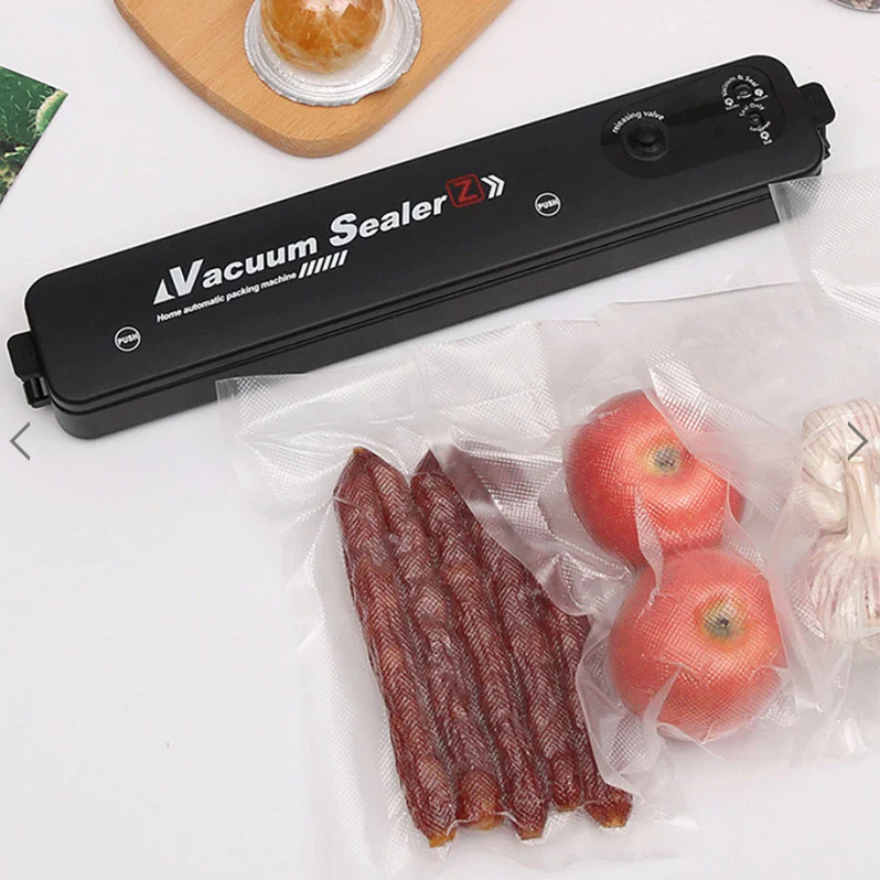 Aparat de Vidat Alimente + 10 Pungi Vacuum Sealer 90w
