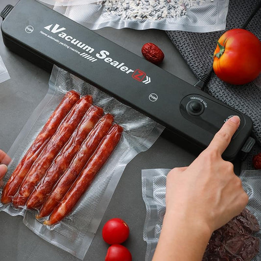 Aparat de Vidat Alimente + 10 Pungi Vacuum Sealer 90w