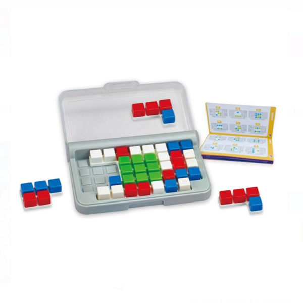 Joc de inteligență - Cuburi, IQ PUZZLE GAME, Multicolor