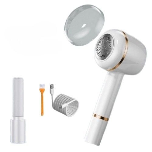 Aparat Pentru Curatat Scame,  Pentru Diferite Tipuri De Material, Cu Lame Din Otel Inoxidabil, Incarcare USB